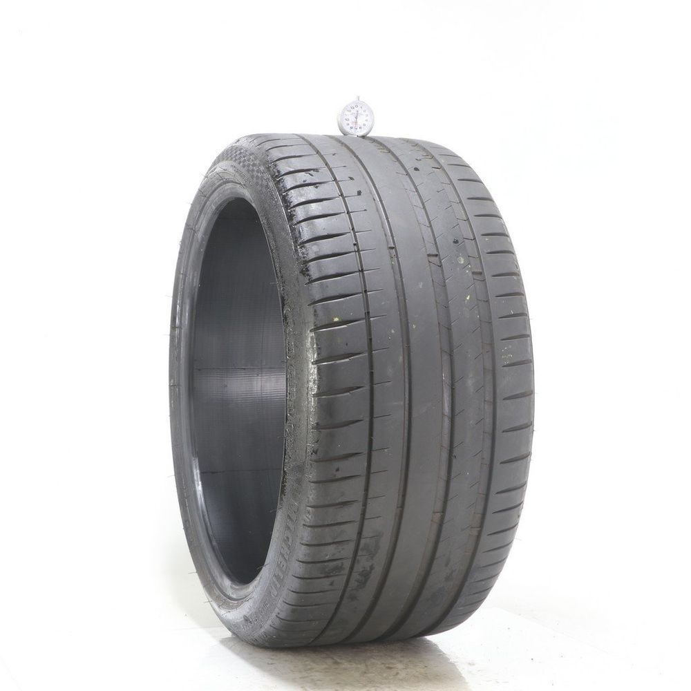 Set of (2) Used 305/30ZR21 Michelin Pilot Sport 4 S MO1A 104Y - 7-8/32 - Image 1