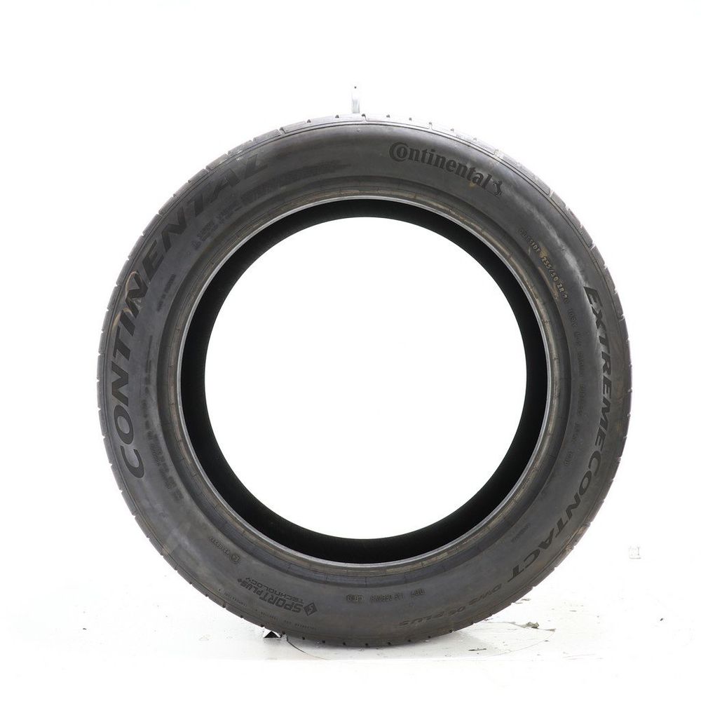 Set of (2) Used 255/50ZR20 Continental ExtremeContact DWS06 Plus 109Y - 7-8/32 - Image 3