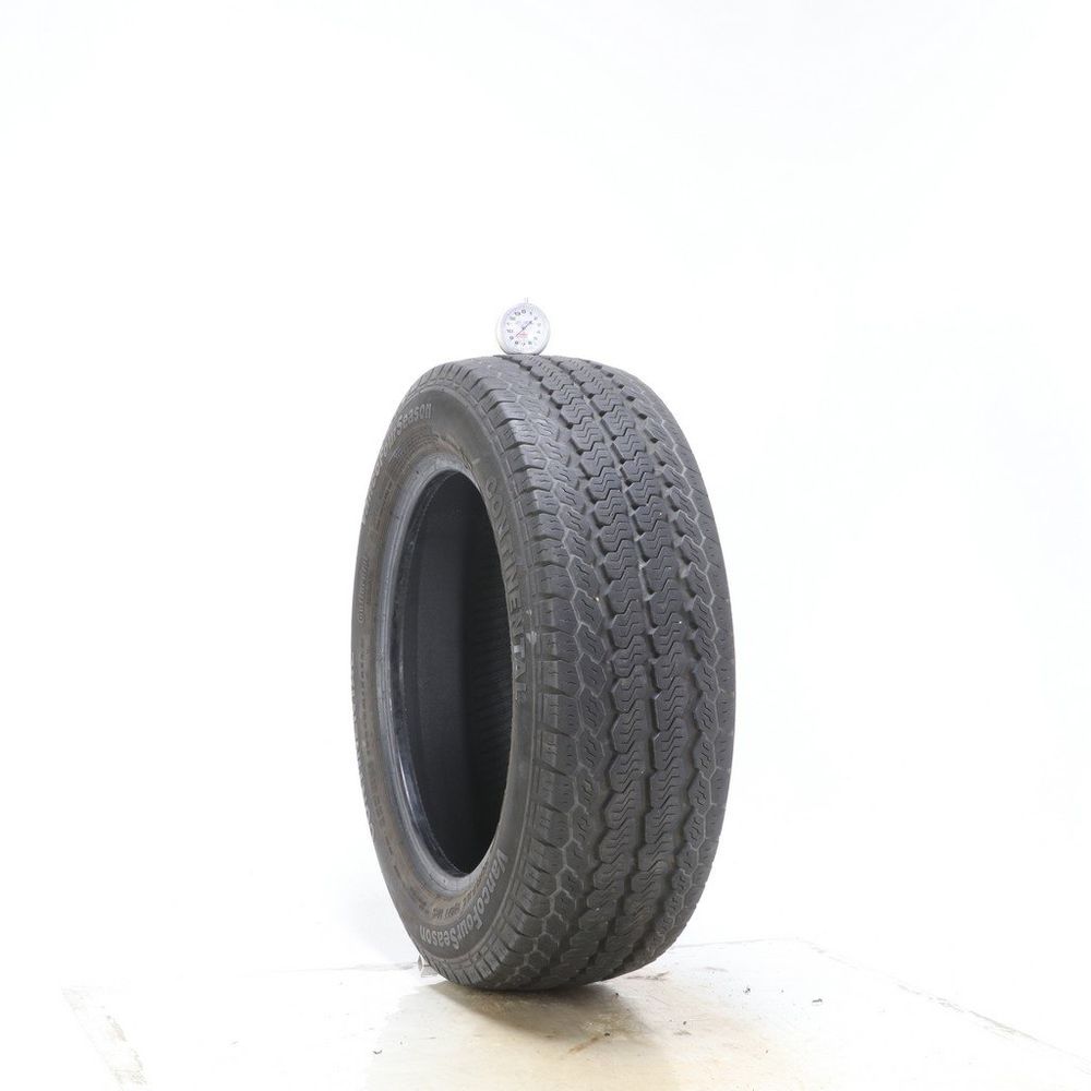 Set of (4) Used 185/60R15C Continental VancoFourSeason 94/92T - 8.5-10/32 - Image 1
