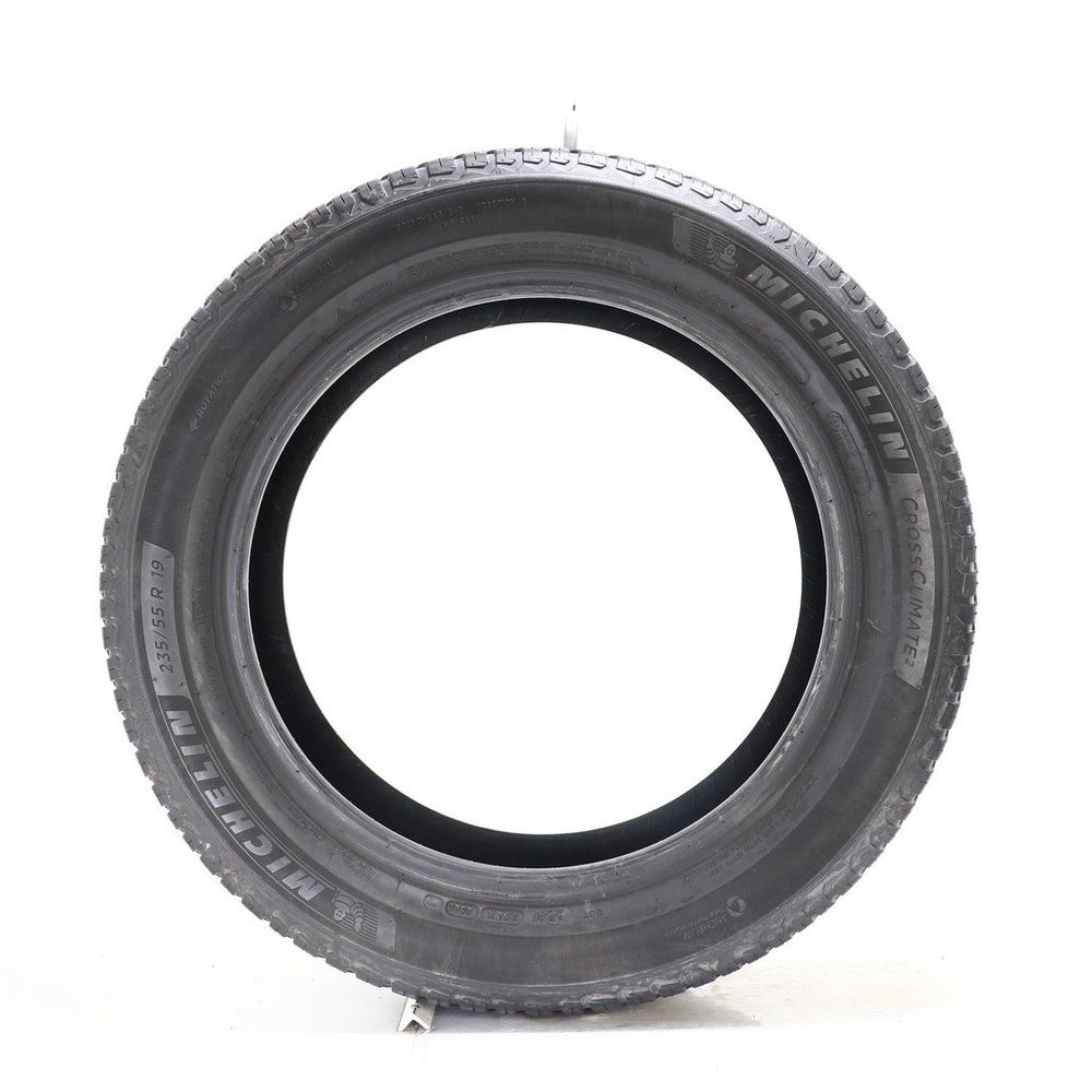 Set of (2) Used 235/55R19 Michelin CrossClimate 2 105H - 5.5-6/32 - Image 3