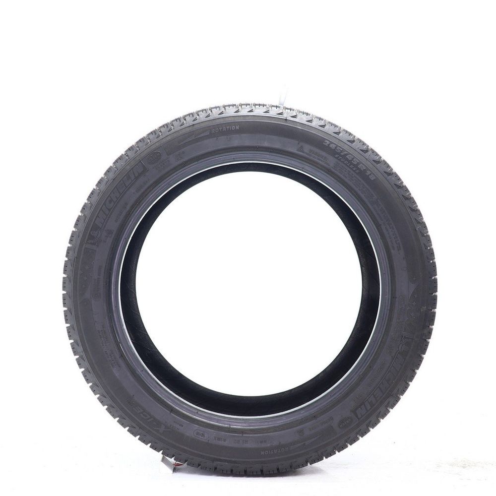 Set of (2) Used 245/45R18 Michelin X-Ice Xi3 100H - 7.5-8/32 - Image 6