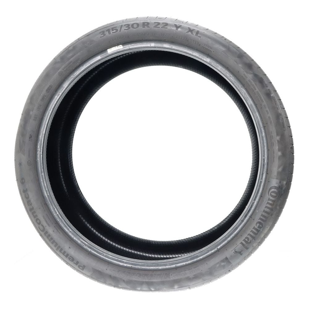 Set of (2) Used 315/30R22 Continental PremiumContact 6 107Y - 7-8/32 - Image 6