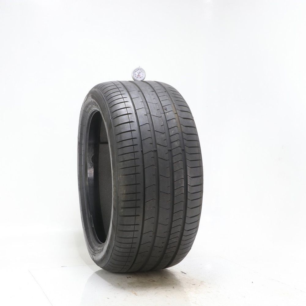 Set of (4) Used 285/40R19 Pirelli P Zero PZ4 TO Elect PNCS 107Y - 8-8.5/32 - Image 1