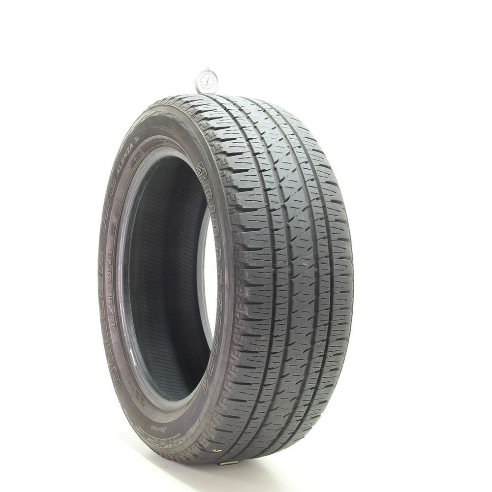 Set of (2) Used 245/55R19 Bridgestone Dueler H/L Alenza Plus 103T - 6.5-7/32 - Image 4