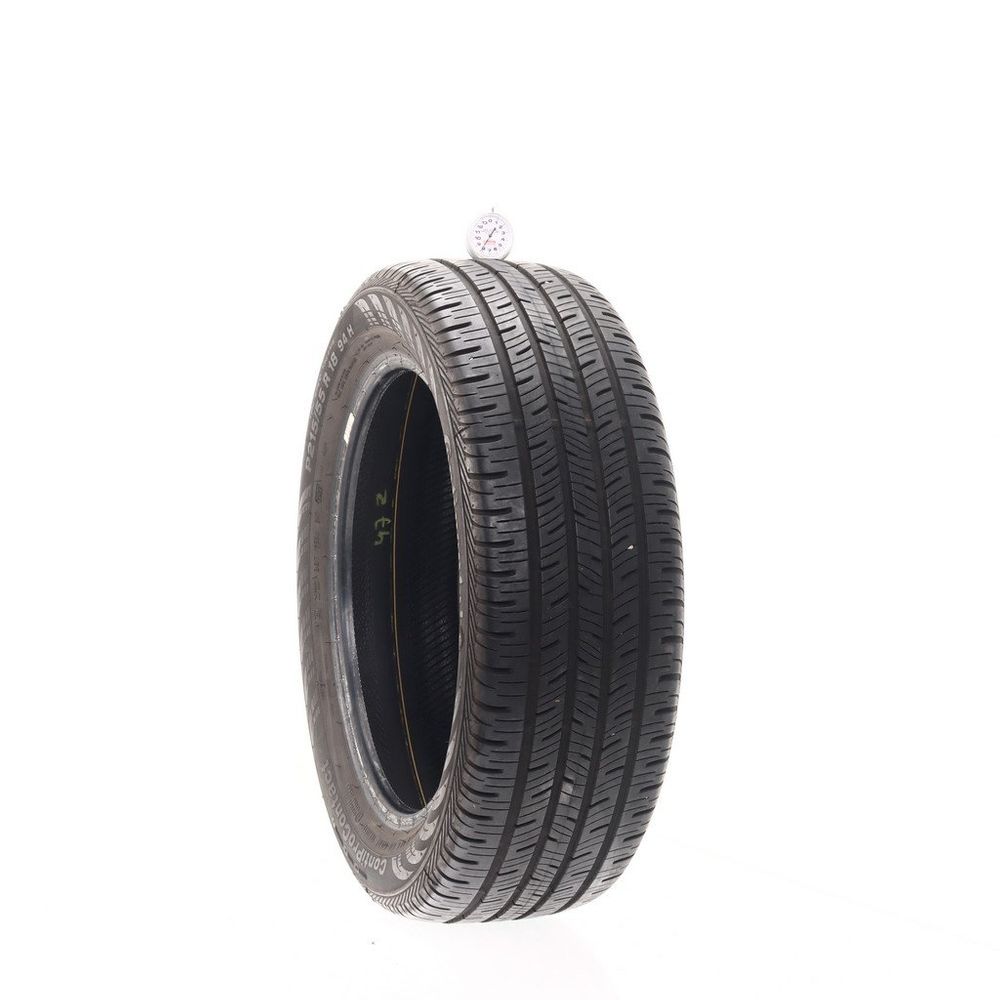 Set of (4) Used 215/55R18 Continental ContiProContact 94H - 8-8.5/32 - Image 1