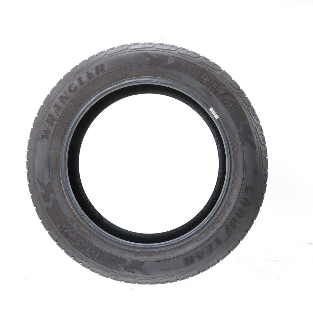 Set of (2) Used 255/55R20 Goodyear Wrangler Steadfast HT Kevlar 107V - 9-10/32 - Image 3