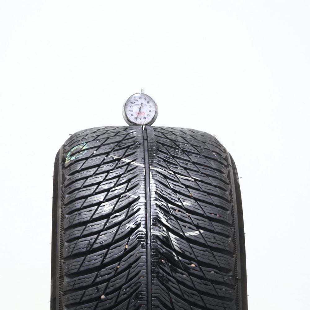 Set of (4) Used 235/50R19 Michelin Pilot Alpin 5 AO 103H - 6-7.5/32 - Image 5