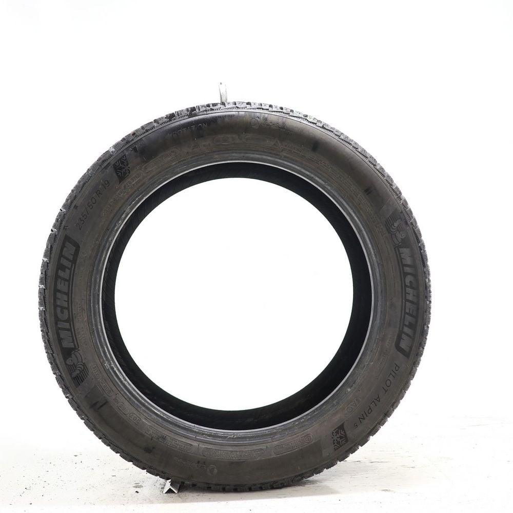 Set of (4) Used 235/50R19 Michelin Pilot Alpin 5 AO 103H - 6-7.5/32 - Image 6