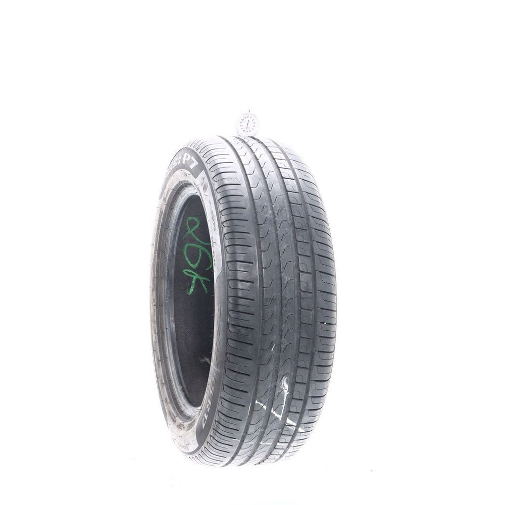 Used 225/55R17 Pirelli Cinturato P7 MOE Run Flat 97Y - 7.5/32 - Image 1