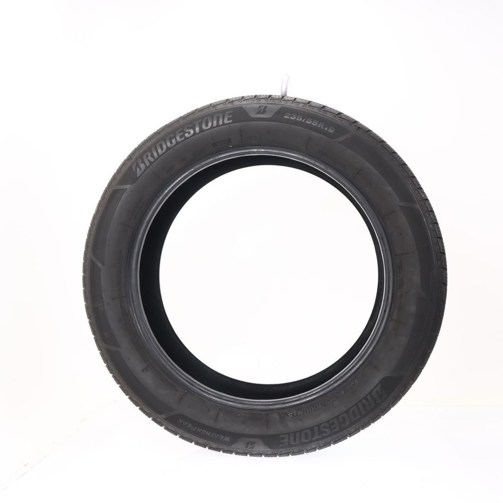 Set of (2) Used 235/55R19 Bridgestone WeatherPeak 101H - 8-8.5/32 - Image 3