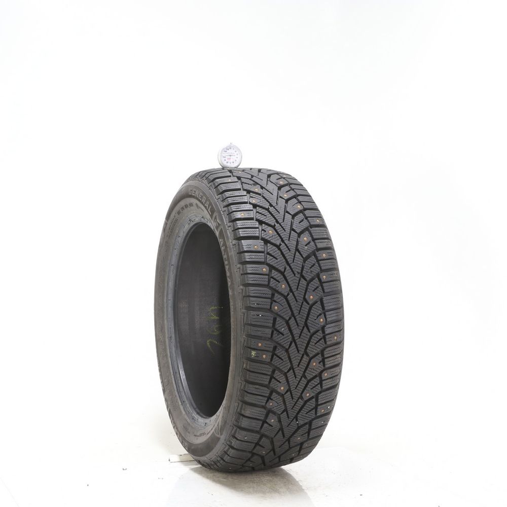 Set of (2) Used 205/55R16 General Altimax Arctic 12 Studded 94T - 10.5/32 - Image 1