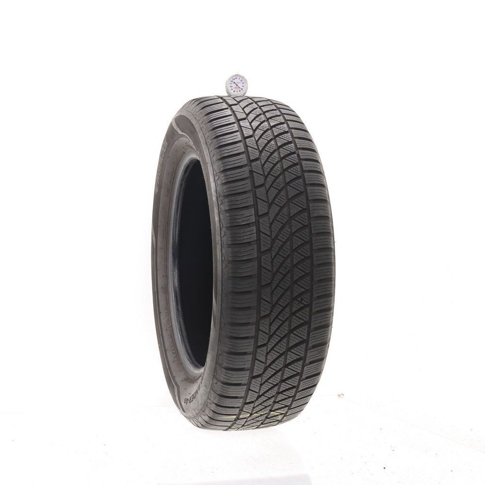 Set of (2) Used 245/60R18 Hankook New Englander 4s 105H - 5-6.5/32 - Image 1