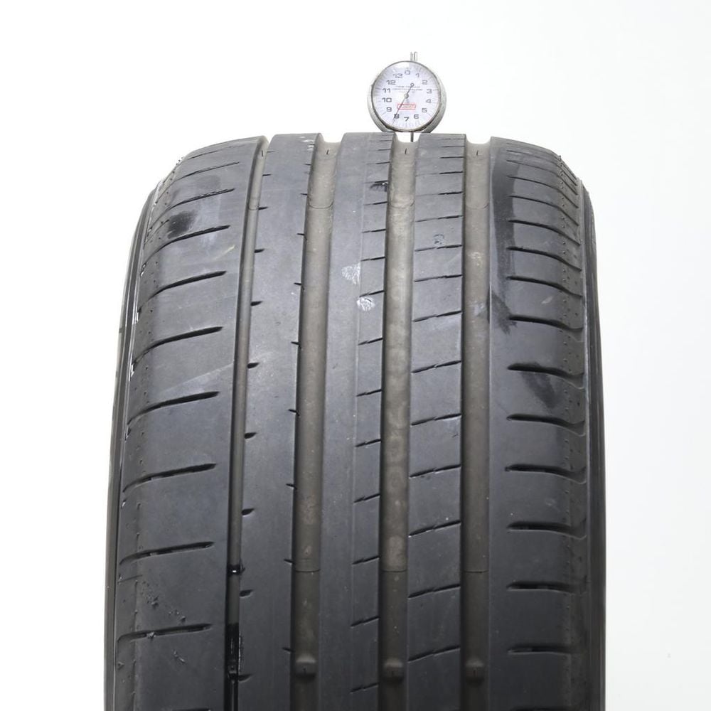 Set of (2) Used 285/45ZR22 Yokohama Advan Sport V107 MO1 114Y - 8-9.5/32 - Image 2