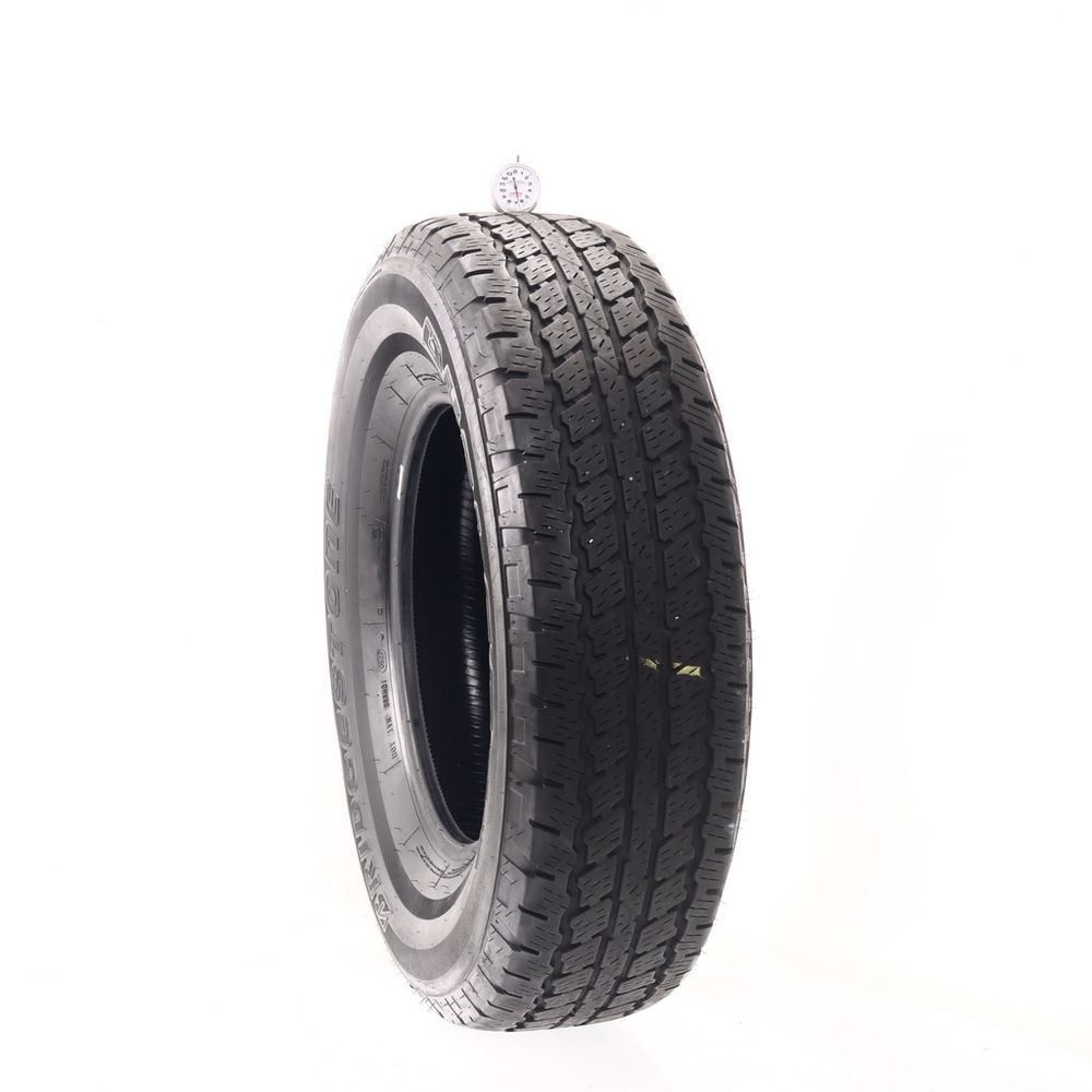 Set of (2) Used 255/75R17 Bridgestone Dueler A/T RH-S 115T - 6.5-7/32 - Image 1