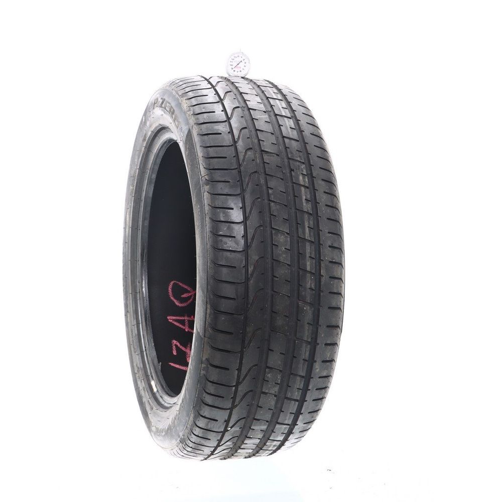 Set of (2) Used 255/50R20 Pirelli P Zero J LR 109W - 8.5-9/32 - Image 1