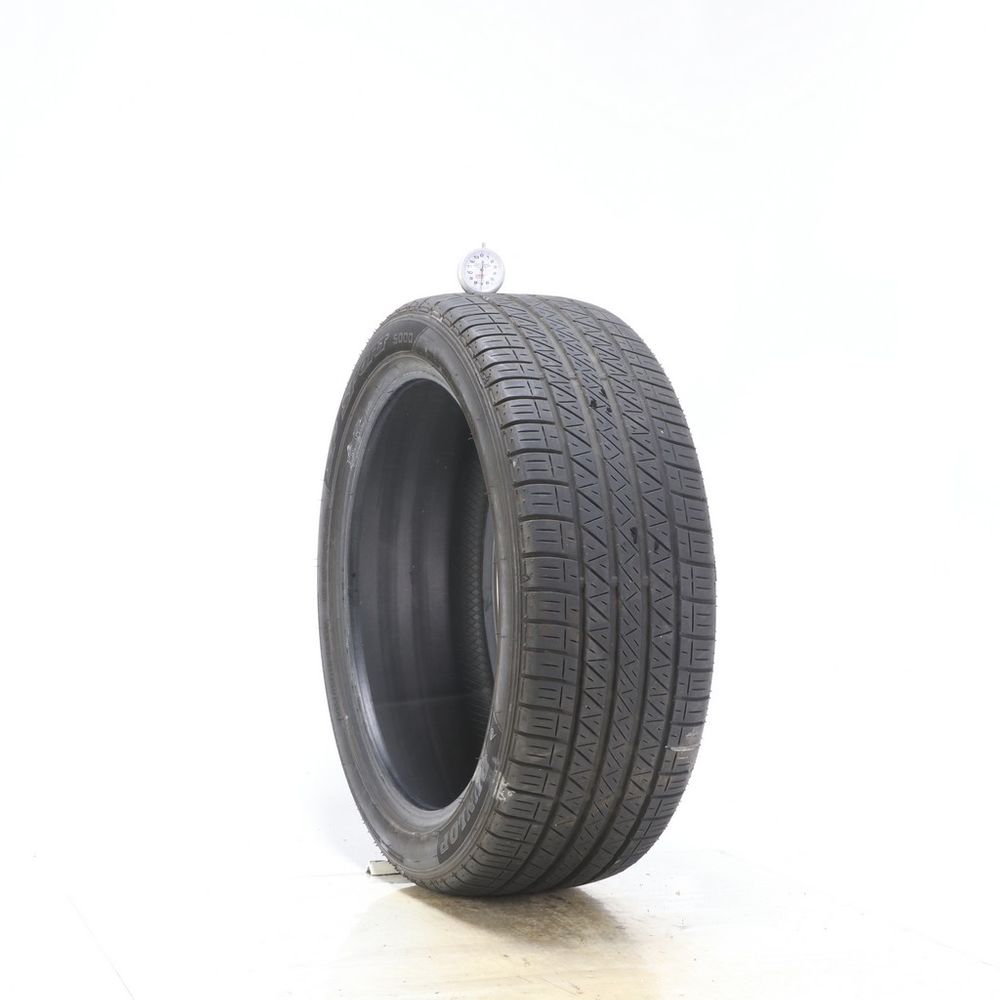 Set of (2) Used 215/45R18 Dunlop SP Sport 5000 89W - 7-7.5/32 - Image 1