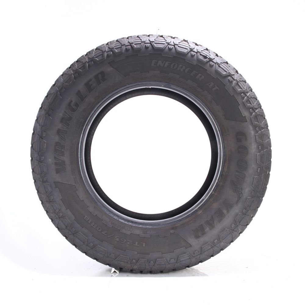 Used LT 265/70R18 Goodyear Wrangler Enforcer AT 113/110H C - 6.5/32 - Image 3