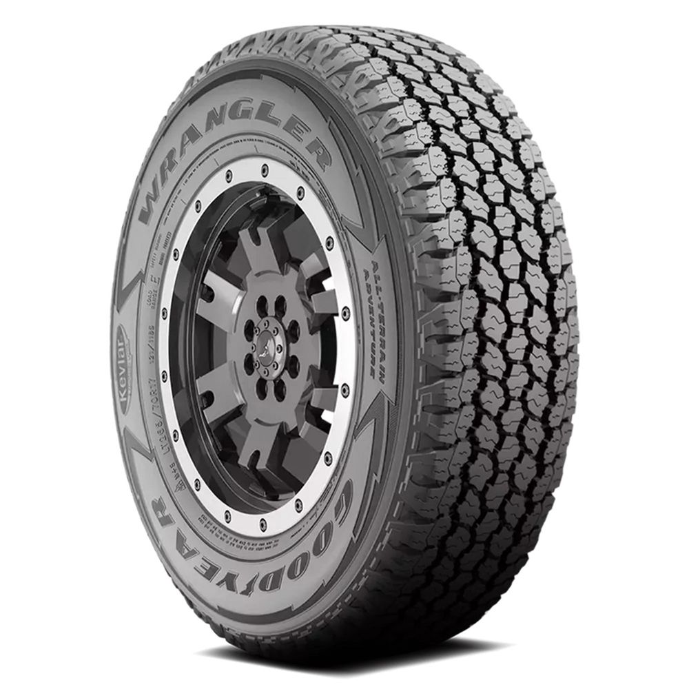 Set of (2) New 255/70R18 Goodyear Wrangler All-Terrain Adventure 113T - Image 1