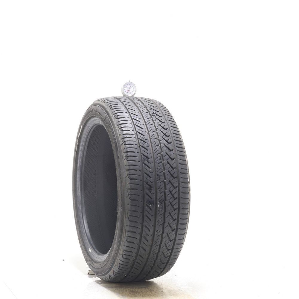 Set of (2) Used 215/45R17 Yokohama Advan Sport A/S Plus 87W - 7.5-8/32 - Image 1