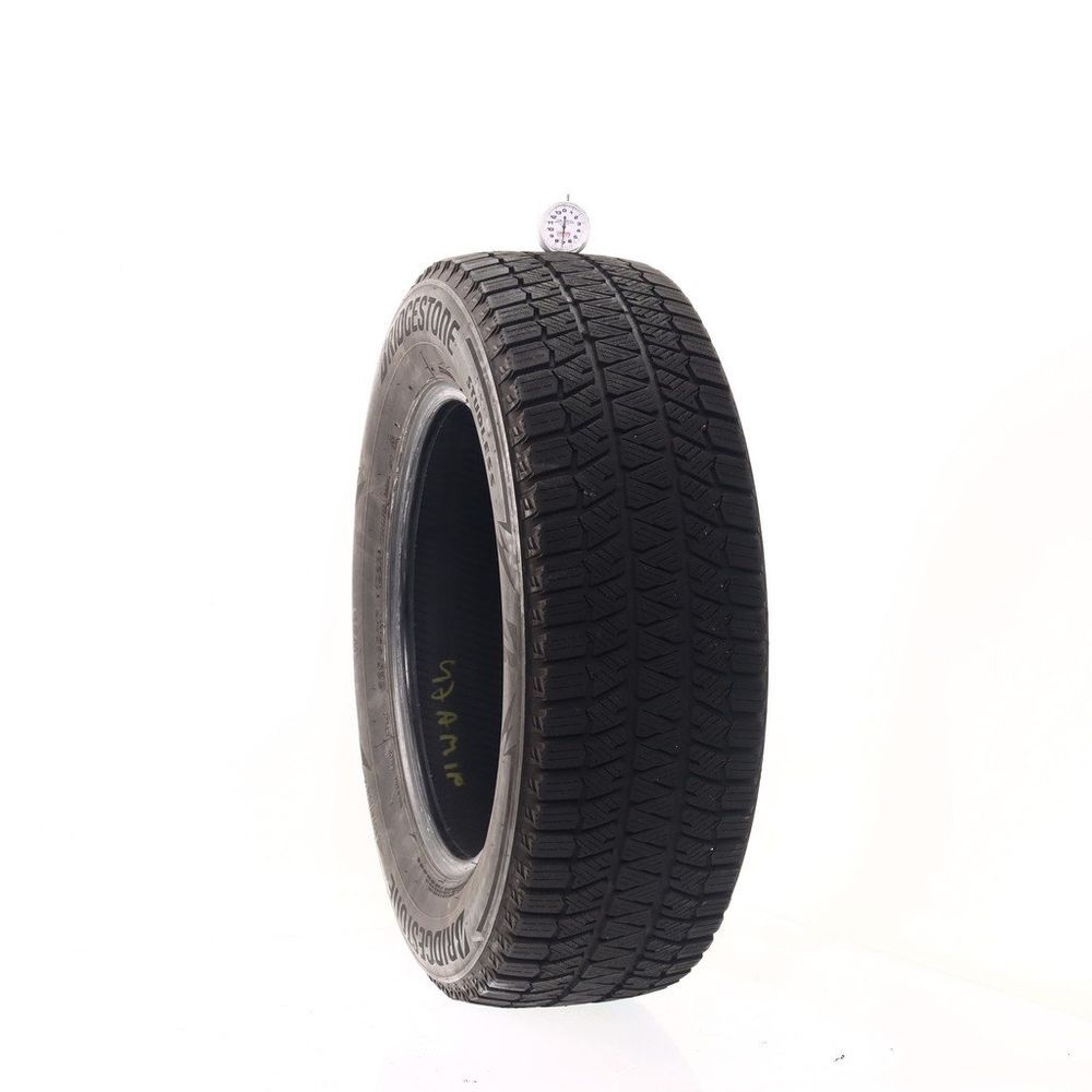 Set of (2) Used 225/65R17 Bridgestone Blizzak WS90 Studless 102H - 7-8/32 - Image 1