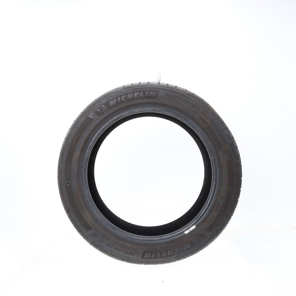 Set of (2) Used 245/45ZR17 Michelin Pilot Sport All Season 4 99Y - 8-9/32 - Image 6