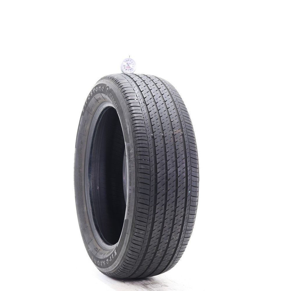 Set of (4) Used 205/55R17 Firestone FT140 91V - 5.5-6/32 - Image 1
