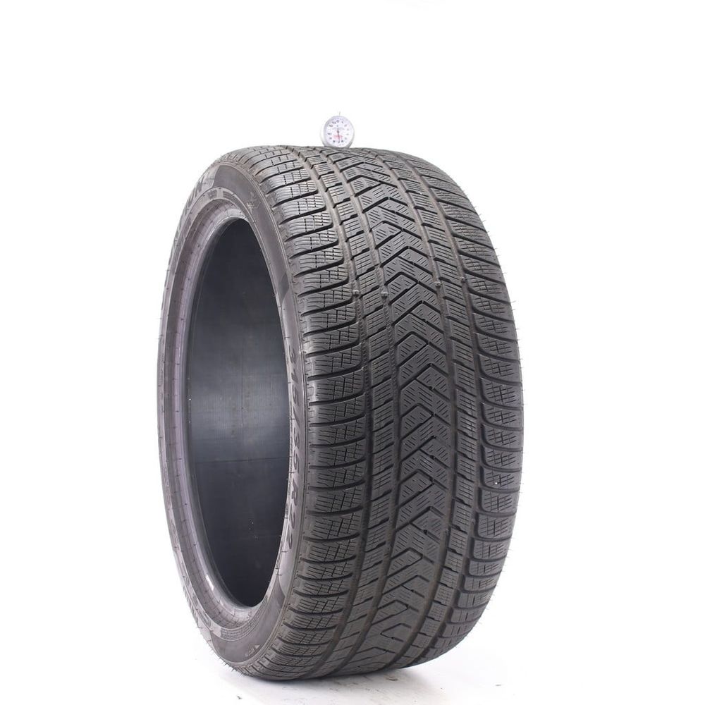 Set of (2) Used 315/35R22 Pirelli Scorpion Winter Run Flat 111V - 6.5-7/32 - Image 1