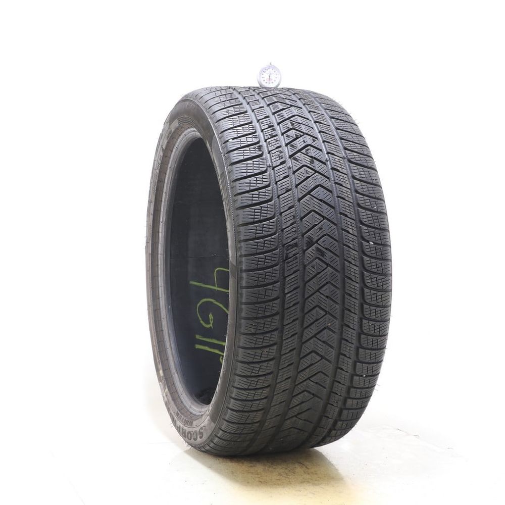 Set of (2) Used 315/35R22 Pirelli Scorpion Winter Run Flat 111V - 6.5-7/32 - Image 4