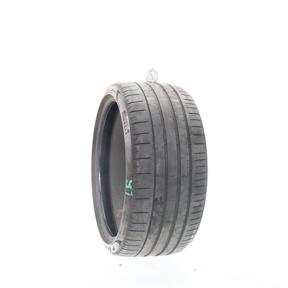 Set of (2) Used 275/30R20 Pirelli P Zero PZ4 T1 Elect PNCS 97Y - 5.5-6/32 - Image 1