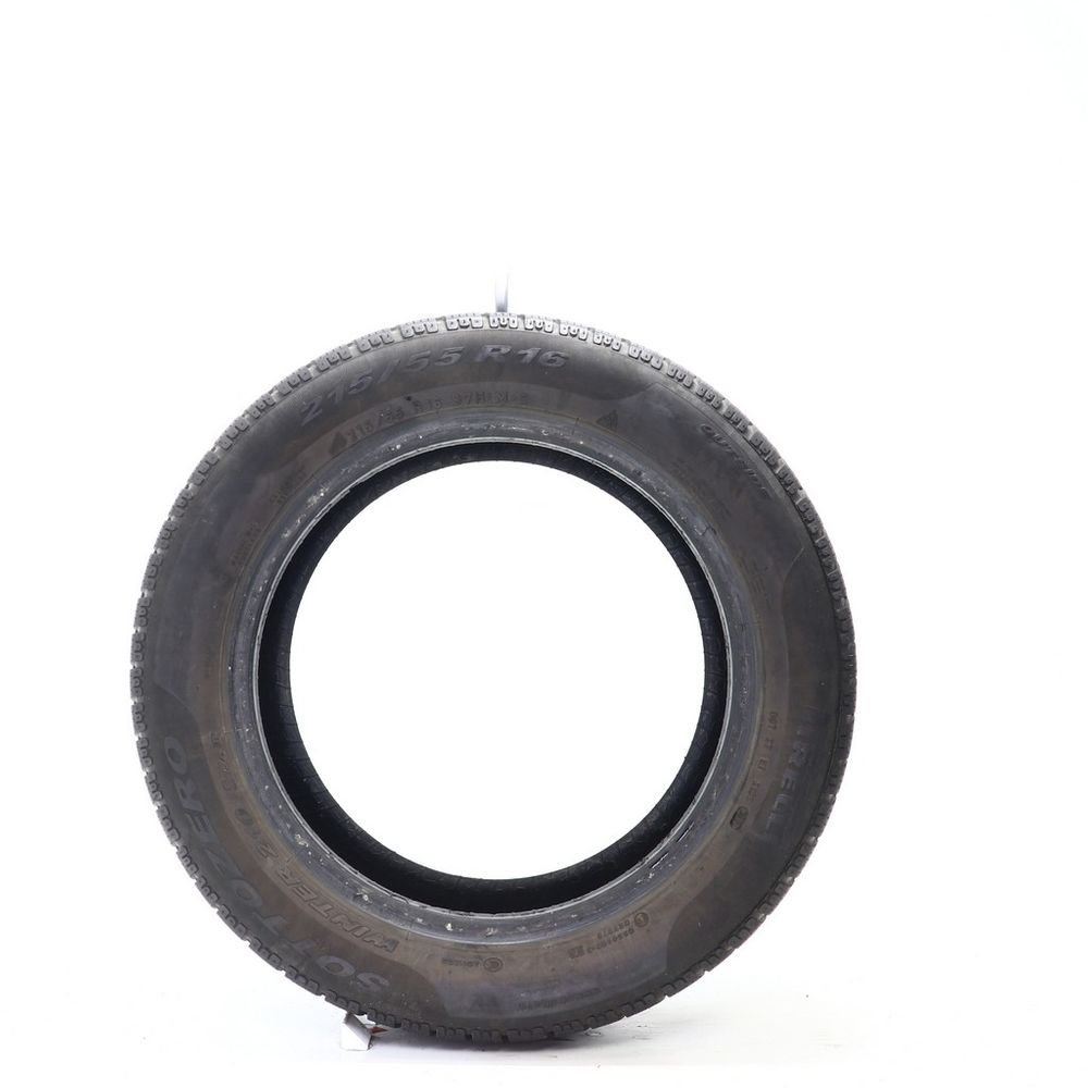 Used 215/55R16 Pirelli Winter 210 Sottozero Series II 97H - 6.5/32 - Image 3