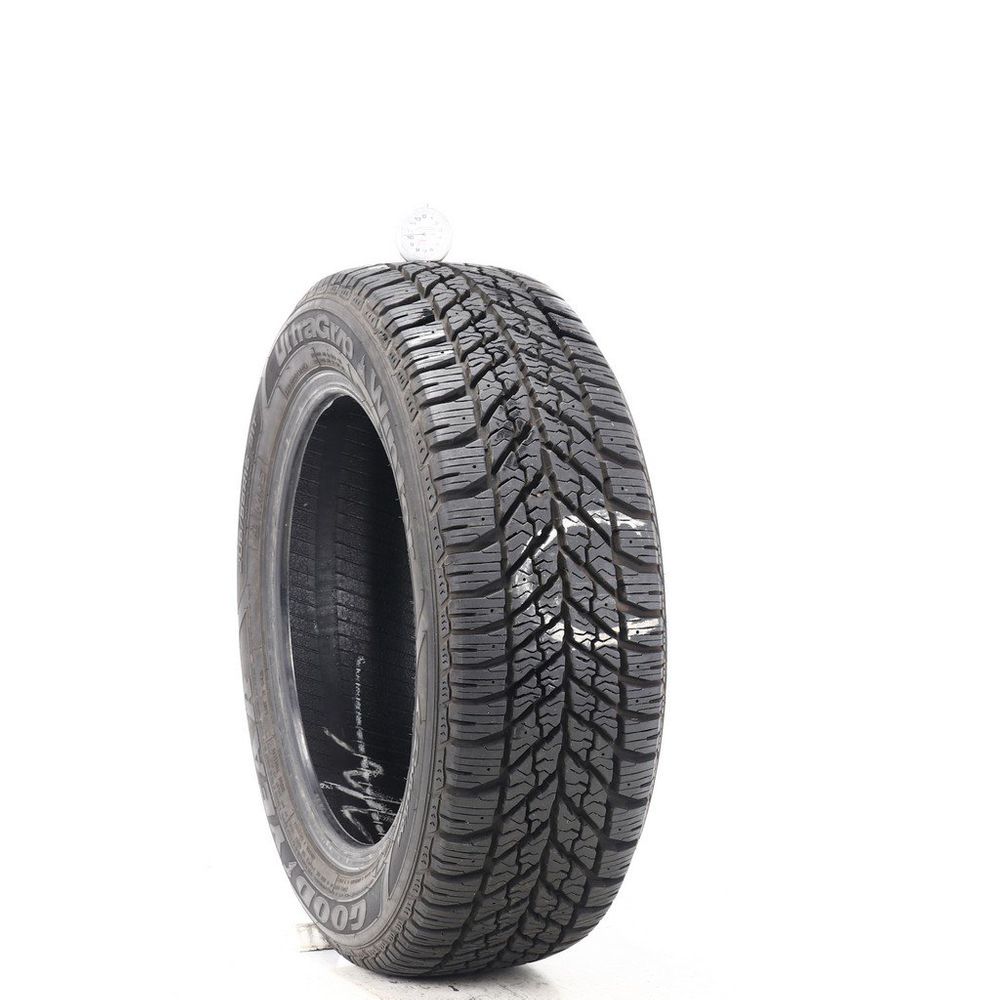 Set of (2) Used 205/55R16 Goodyear UltraGrip Winter 91T - 9-10/32 - Image 4