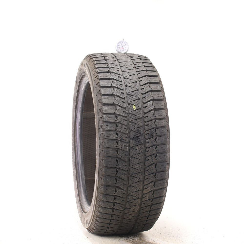 Set of (2) Used 235/50R19 Bridgestone Blizzak WS90 Studless 99H - 6-7.5/32 - Image 1