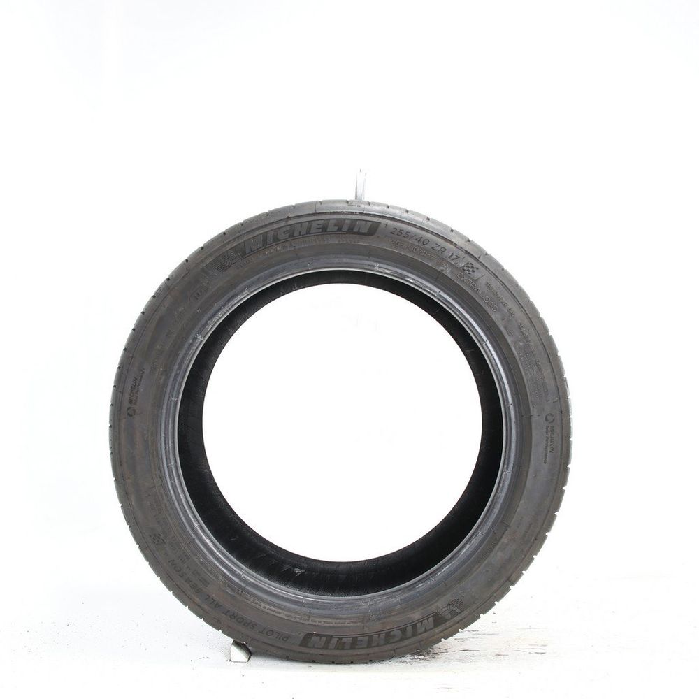 Set of (2) Used 255/40ZR17 Michelin Pilot Sport All Season 4 98Y - 8-8.5/32 - Image 6