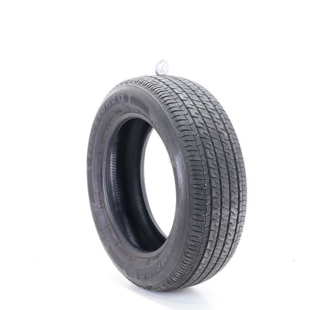 Set of (2) Used 225/60R17 Firestone Champion Fuel Fighter 99H - 6-7/32 - Image 4