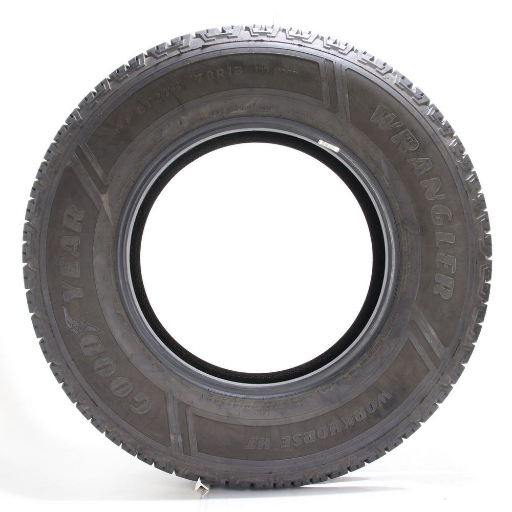 Set of (2) Used LT 275/70R18 Goodyear Wrangler Workhorse HT 125/122R E - 9.5/32 - Image 3