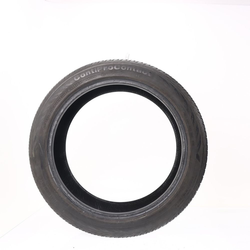 Set of (2) Used 255/40R19 Continental ContiProContact AO 100H - 7.5-8.5/32 - Image 3