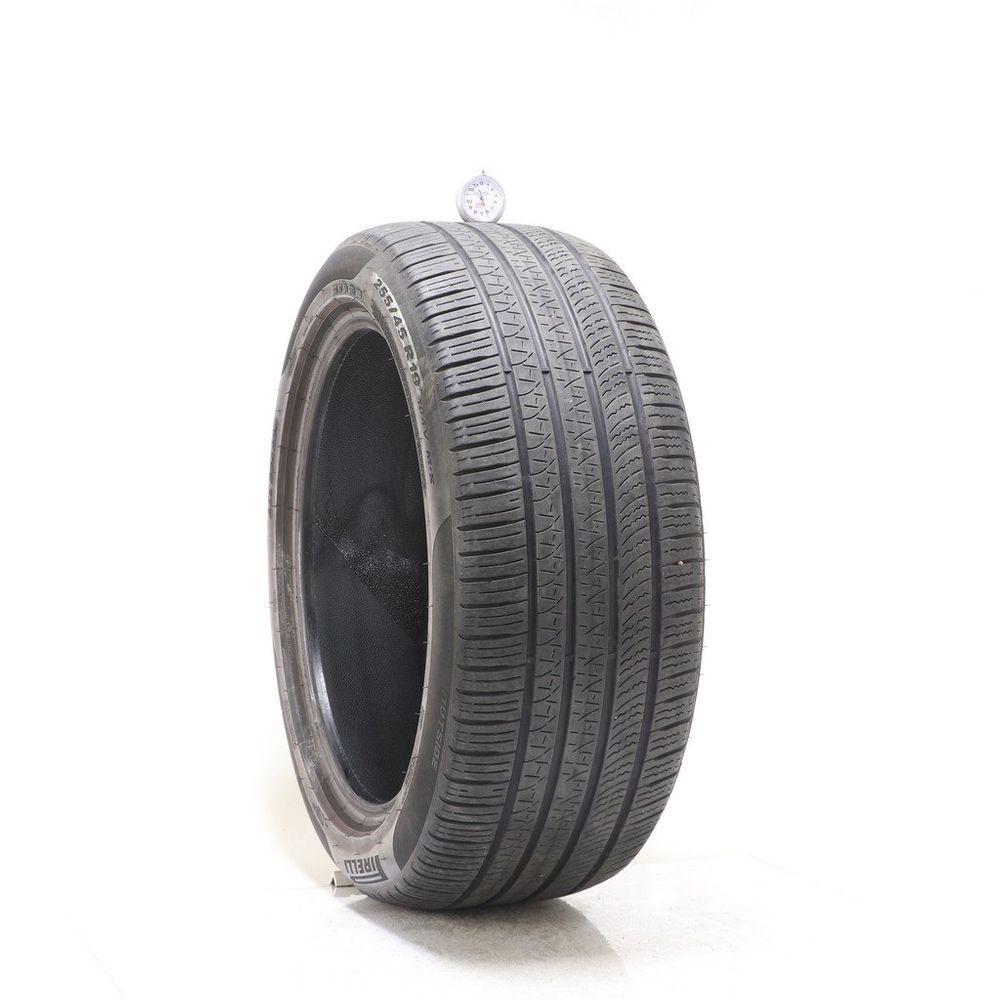 Set of (4) Used 255/45R19 Pirelli P Zero AO 104V - 6-7.5/32 - Image 1