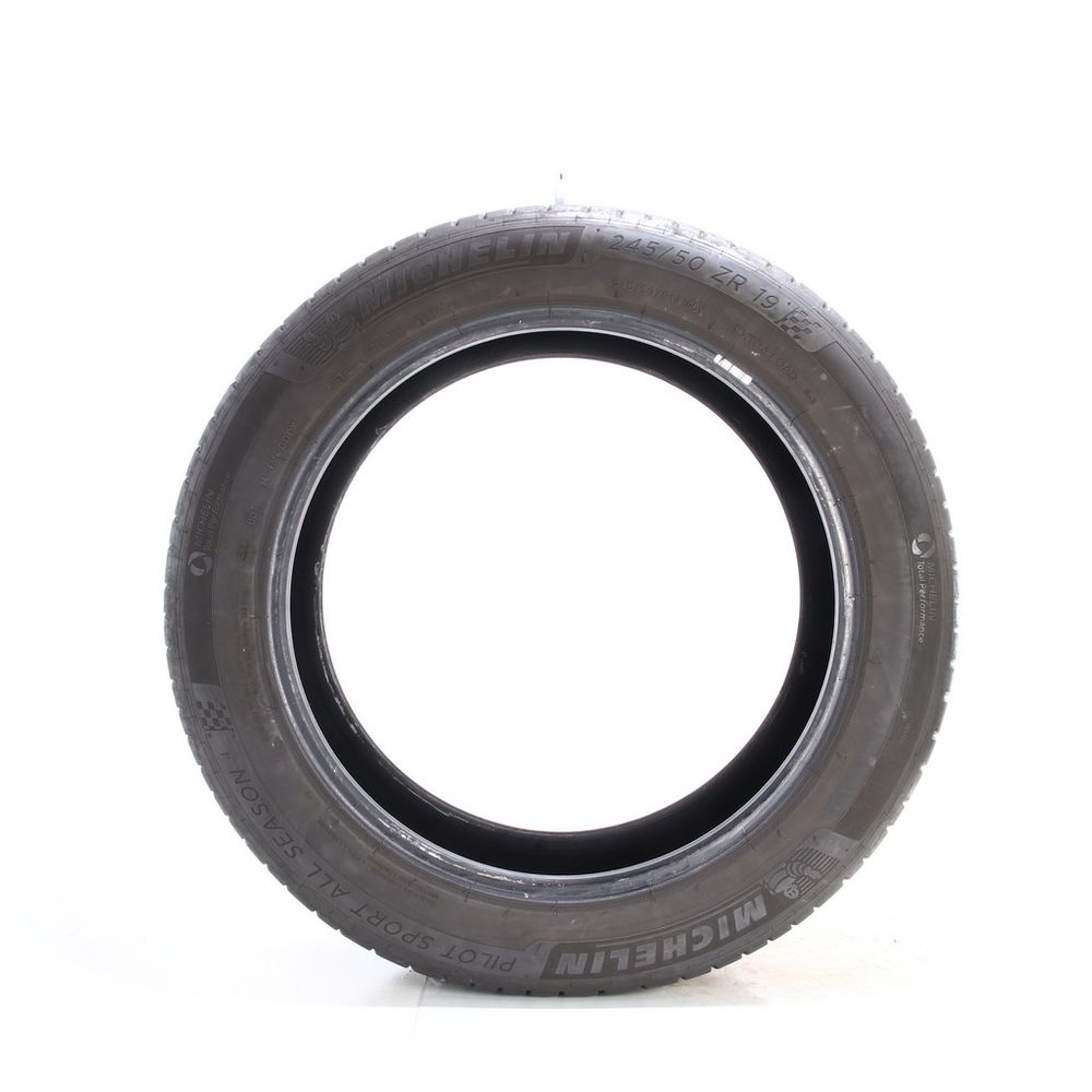 Set of (2) Used 245/50ZR19 Michelin Pilot Sport All Season 4 105Y - 4.5/32 - Image 3