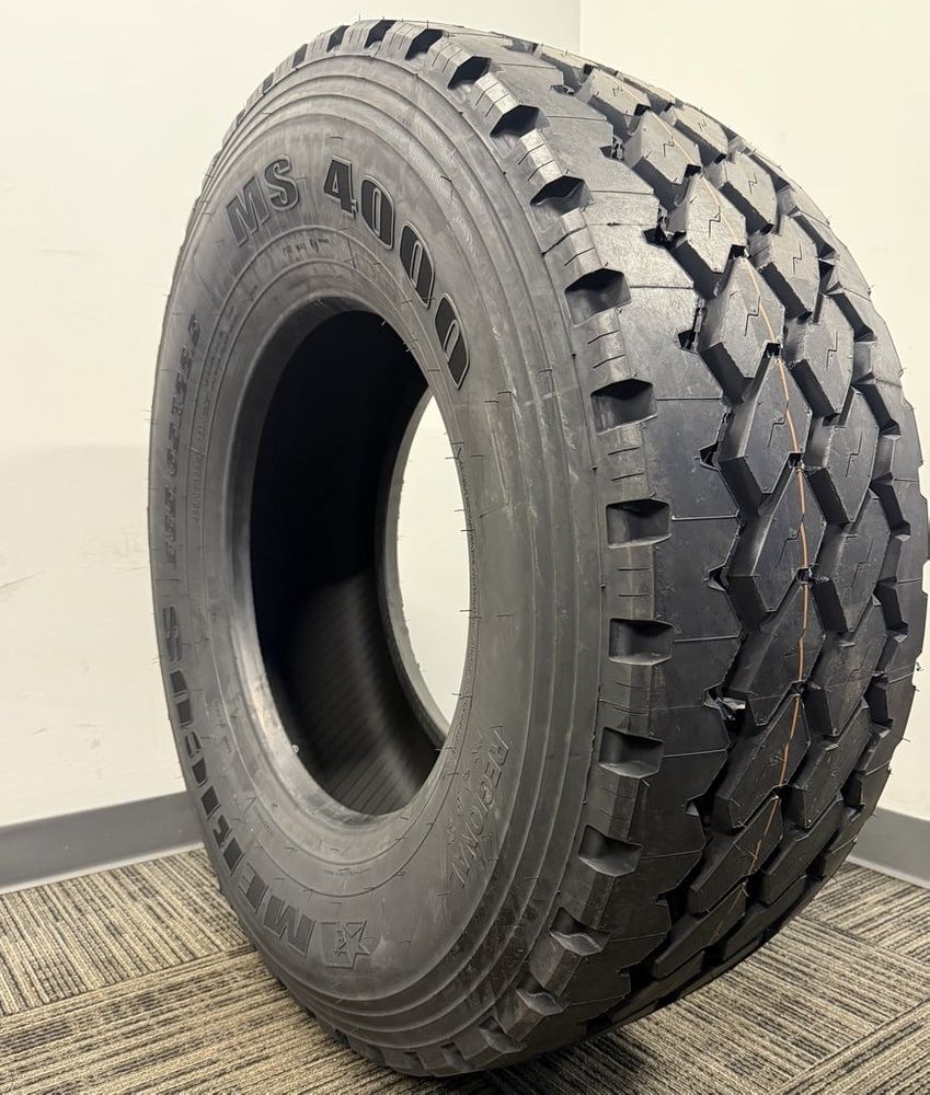 Set of (2) New 385/65R22.5 Americus MS 4000 160K - Image 1