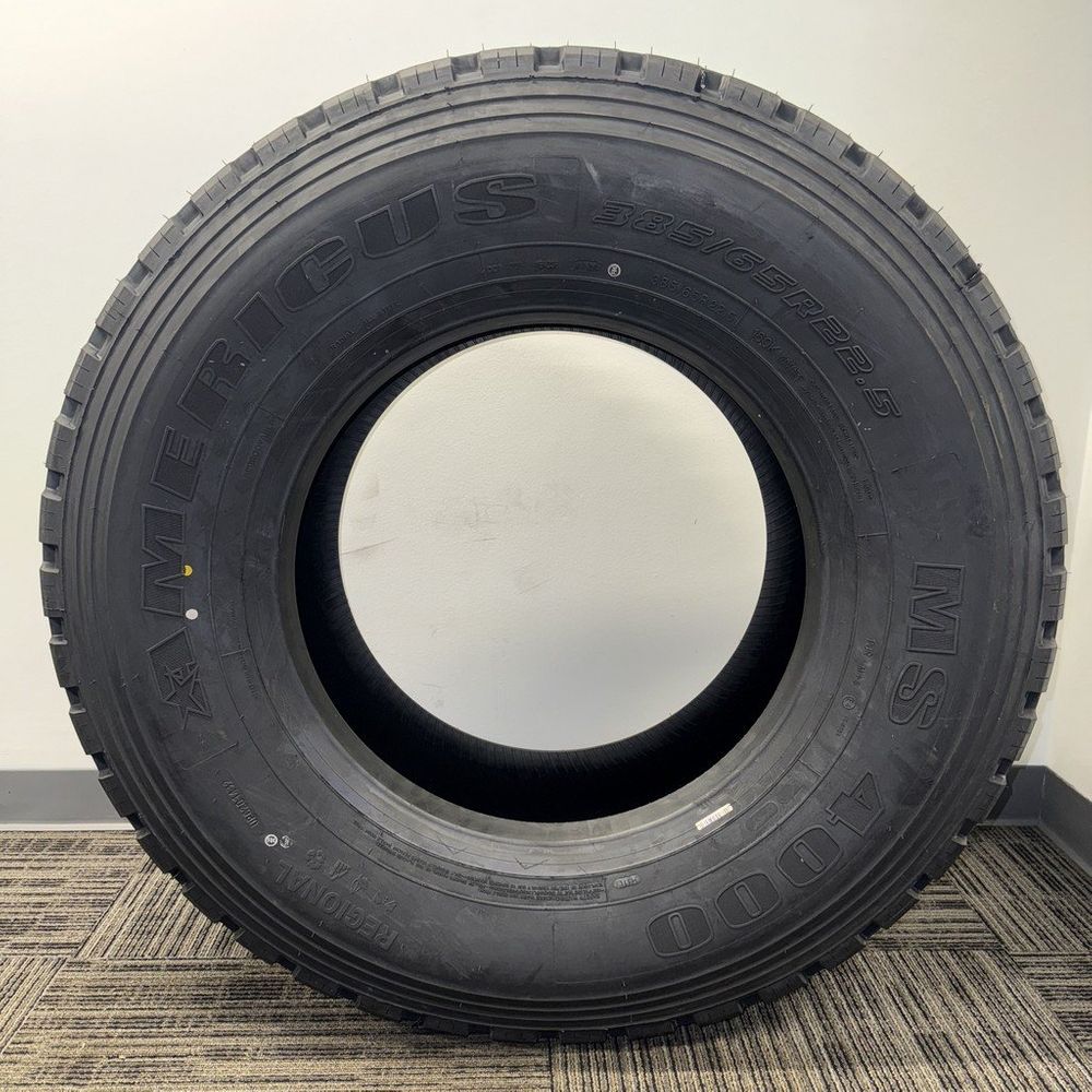 Set of (2) New 385/65R22.5 Americus MS 4000 160K - Image 3