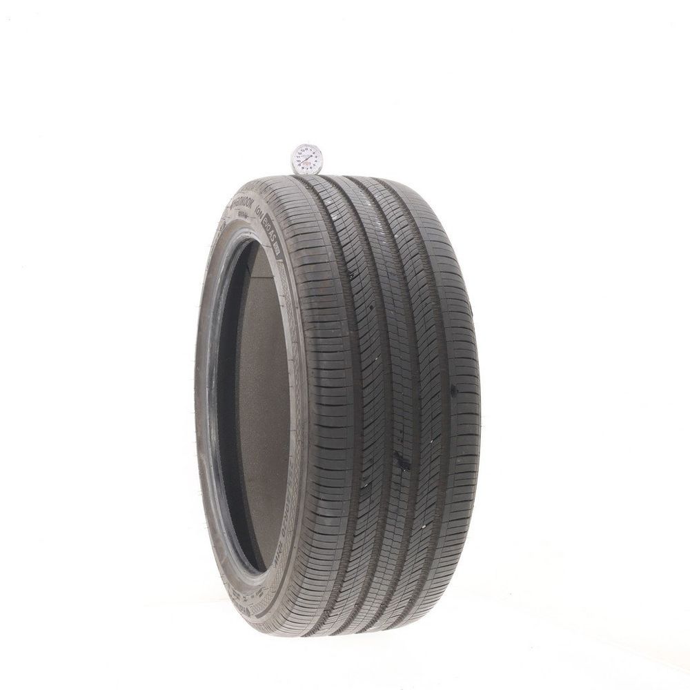 Set of (2) Used 255/40R20 Hankook iON evo AS SUV Sound Absorber EV 101W - 8.5-9/32 - Image 4