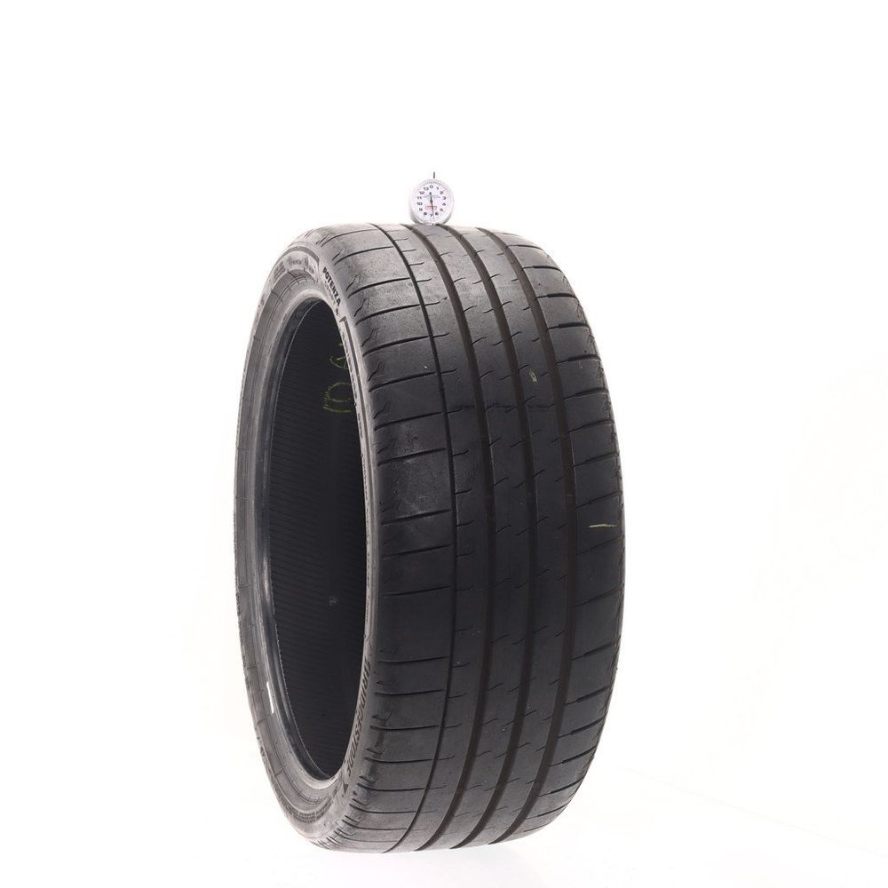 Set of (2) Used 245/35R20 Bridgestone Potenza Sport 95Y - 6.5-7.5/32 - Image 1