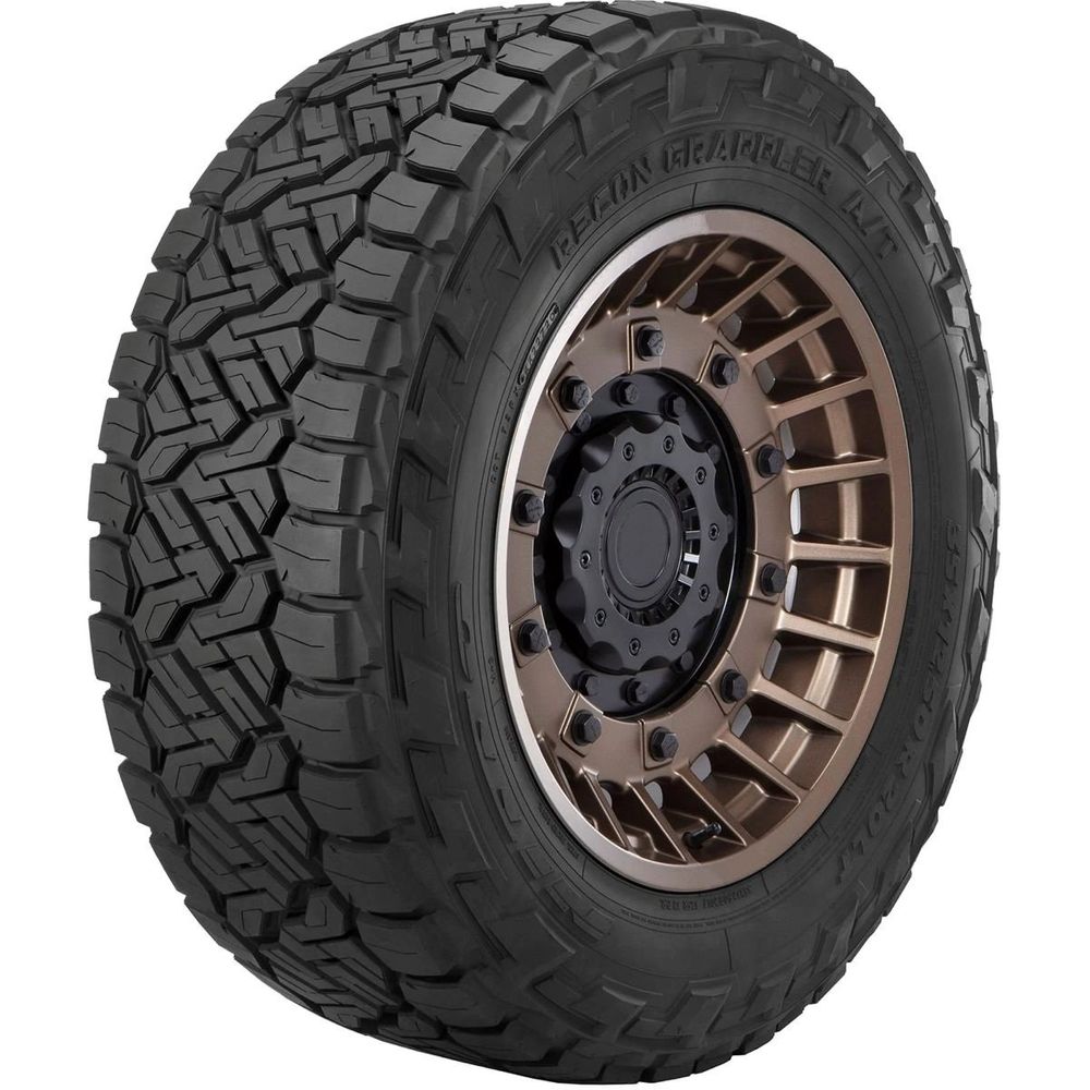 Set of (4) New LT 35X12.5R18 Nitto Recon Grappler AT 128R - Image 1