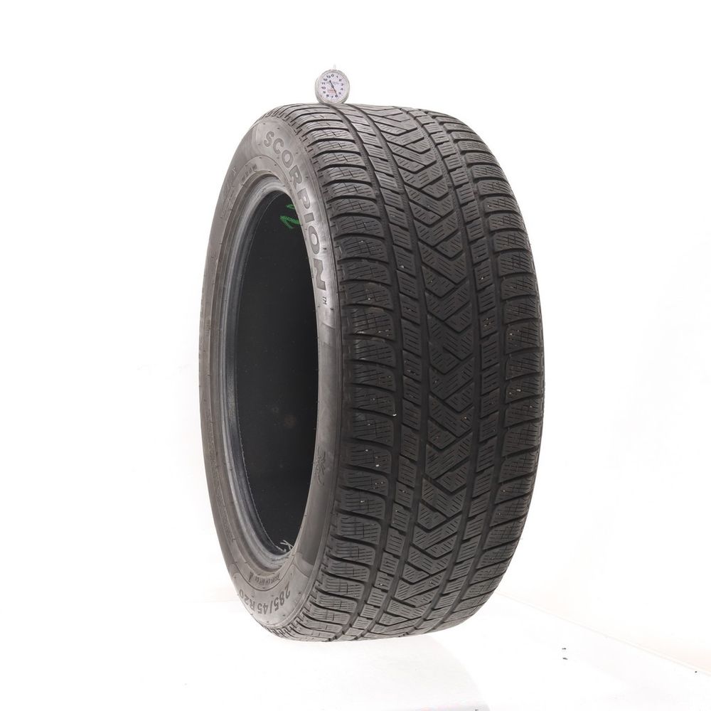 Used 285/45R20 Pirelli Scorpion Winter AO 112V - 5.5/32 - Image 1