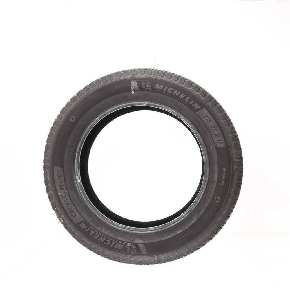 Set of (2) Used 215/65R17 Michelin CrossClimate 2 99H - 9-9.5/32 - Image 3