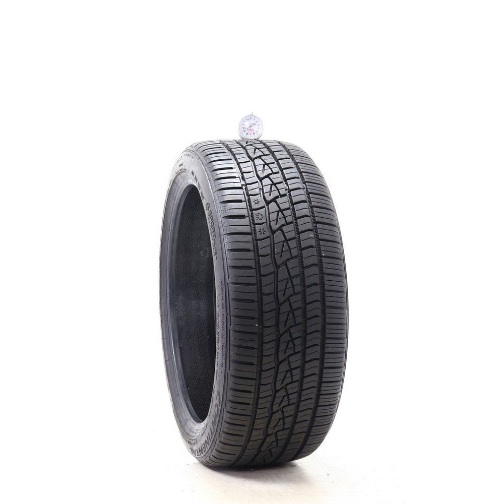 Set of (2) Used 225/40ZR18 Continental ControlContact Sport SRS 92Y - 9/32 - Image 1