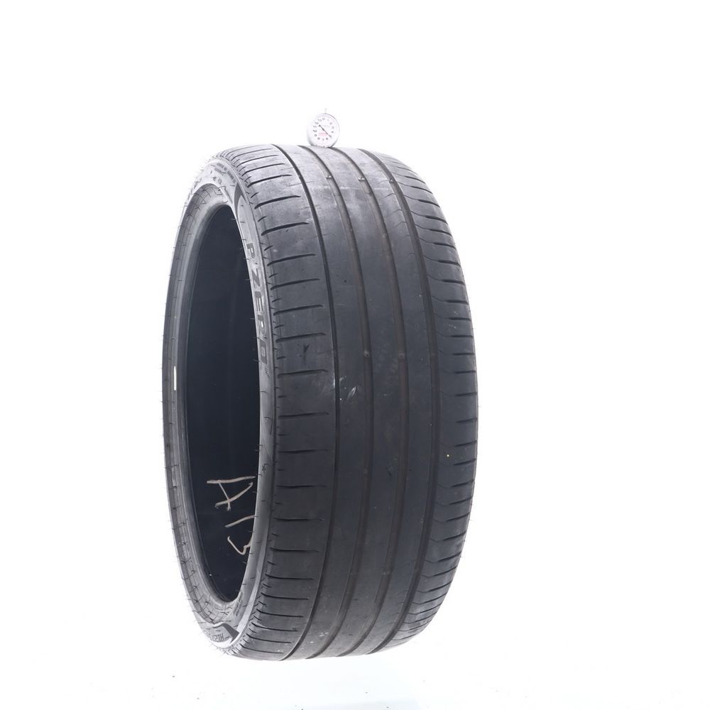 Set of (2) Used 275/35R23 Pirelli P Zero PZ4 HL 108Y - 5-6.5/32 - Image 1