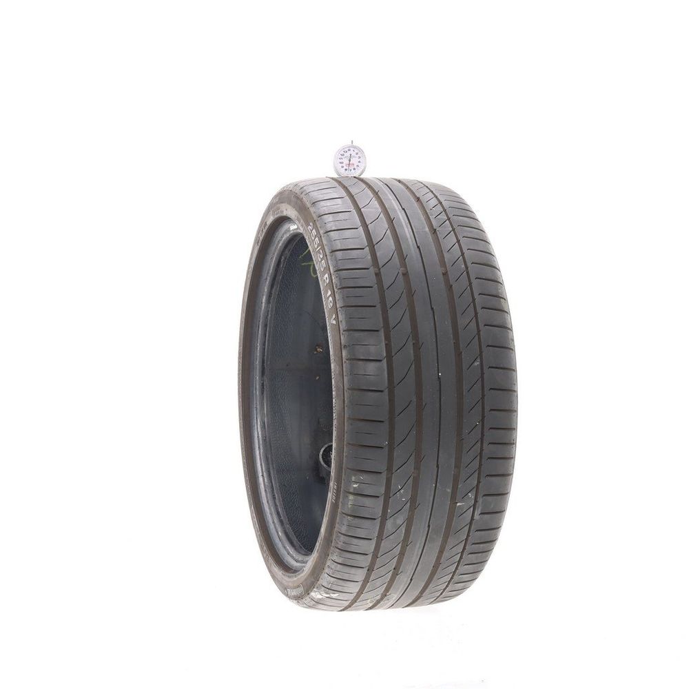 Used 255/35R19 Continental ContiSportContact 5 SSR MOE 96Y - 7.5/32 - Image 1