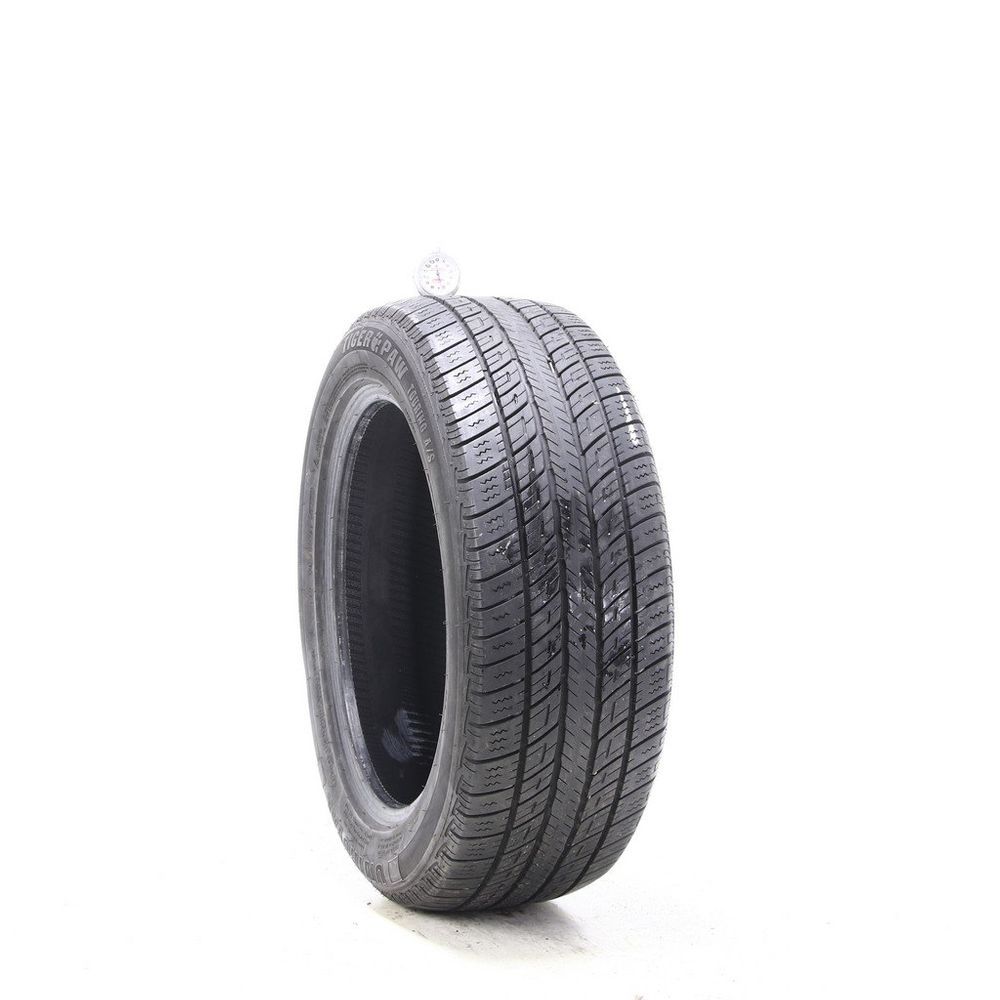 Set of (2) Used 215/55R17 Uniroyal Tiger Paw Touring A/S 94V - 6.5-7.5/32 - Image 1