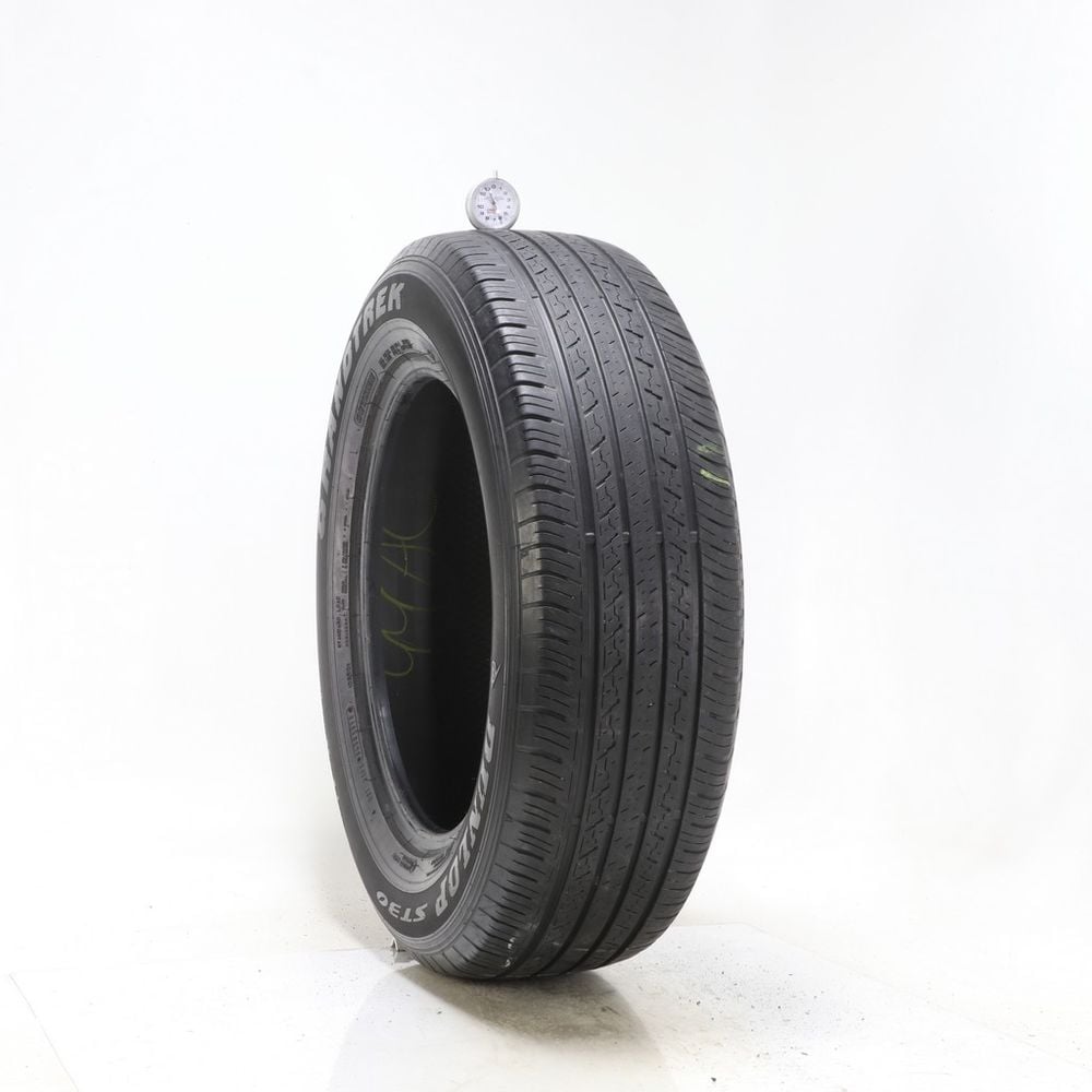 Set of (4) Used 225/65R17 Dunlop Grandtrek ST30 102H - 6-7/32 - Image 1